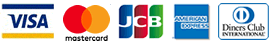 VISA MASTER NICOS UFJ JCB AMEX Diners