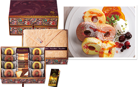 Tresore　Dolce　［宝石箱］フルーツカラーバウム＆今治産タオル