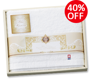 ホワイトハーモニー　バスタオル