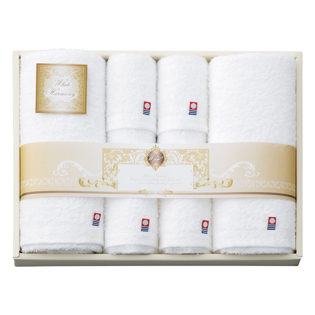 ホワイトハーモニー　タオルセット　No.100　40％OFF