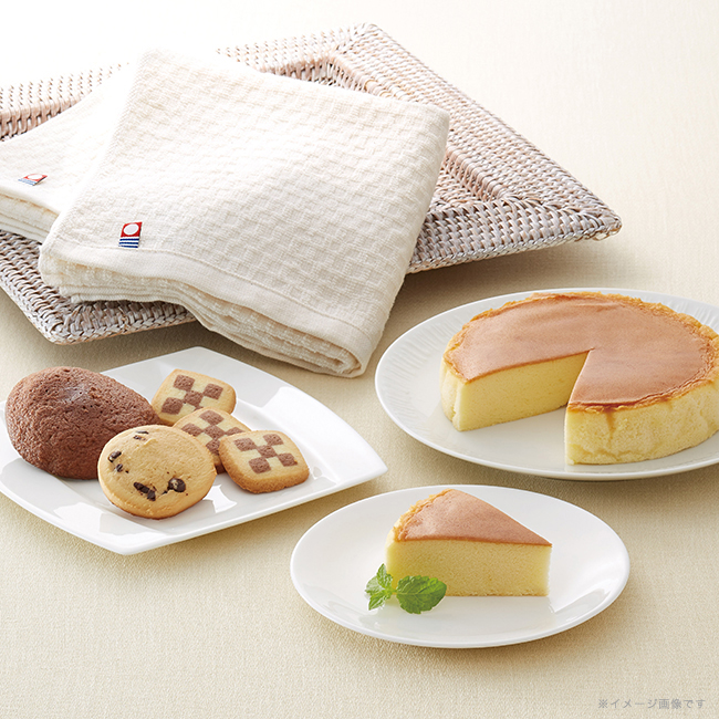 千寿堂　スイーツ＆今治タオルセット　No.80　割引き商品