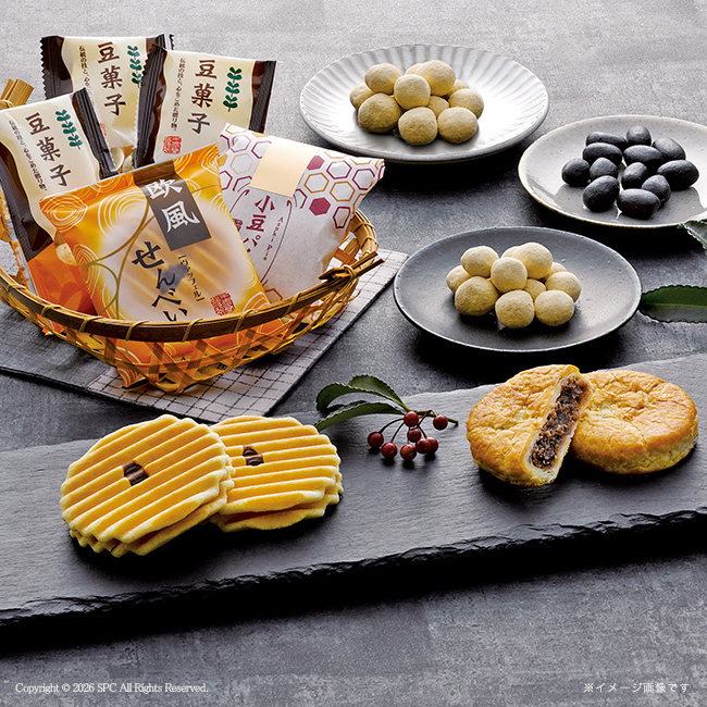 小豆パイ・欧風せんべい和菓子詰合せ　No.30　割引き商品