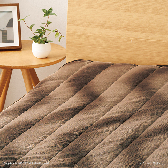 吸湿発熱綿入り　マイクロファイバー敷パッド　No.50　割引き商品