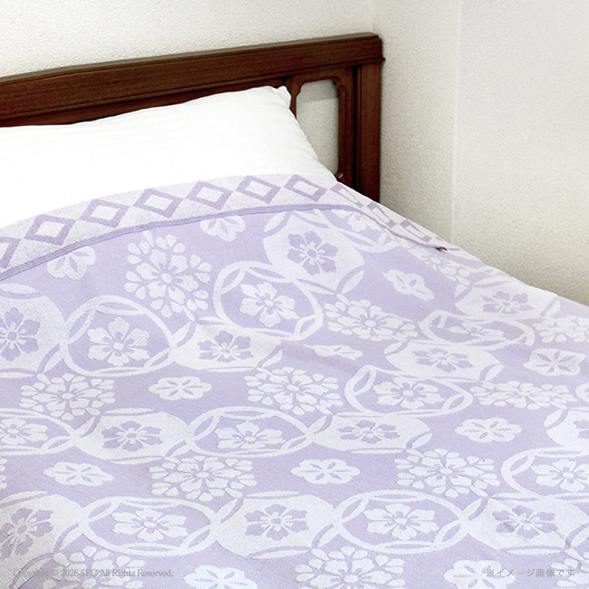 【送料無料】 今治　うらら咲き　タオルケット　No.80