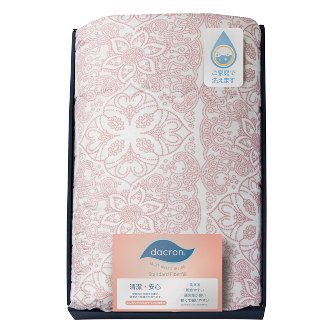 ダクロン　中綿入肌掛布団1枚　No.100　（ベージュ）　割引き商品