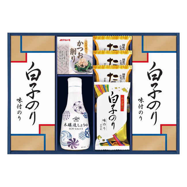 ヤマサ鮮度しょうゆ＆白子のり詰合せ　No.30　割引き商品