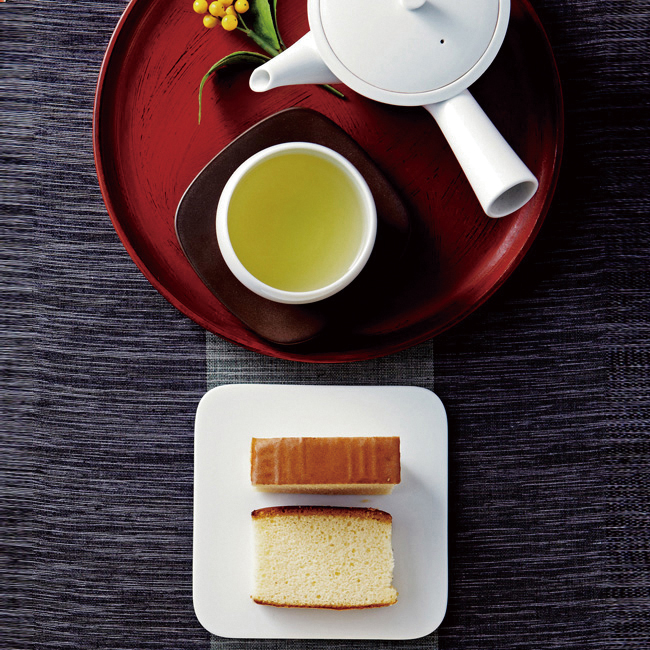 長崎製法カステーラ・緑茶詰合せ No.50