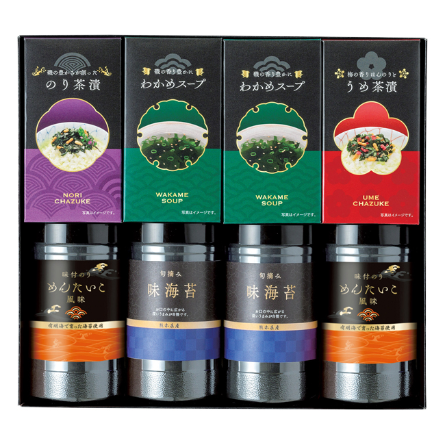 ゆかり屋本舗 味海苔・お茶漬・スープ詰合せ No.40