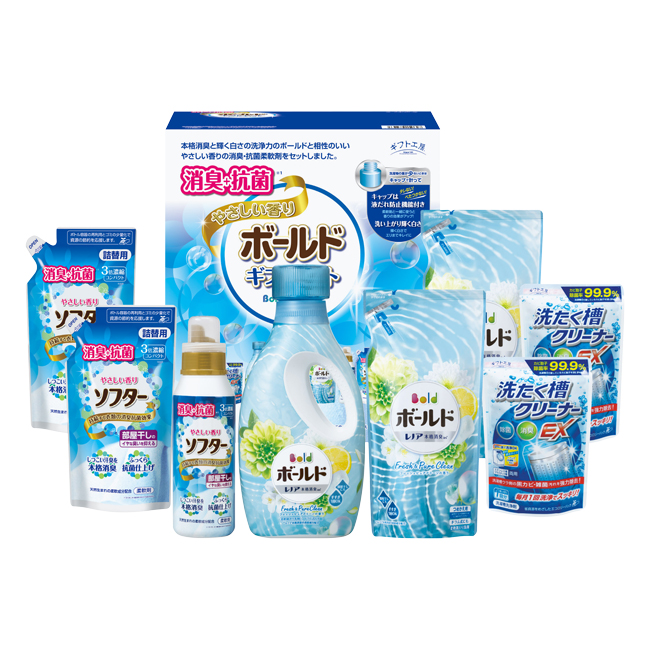 ギフト工房 消臭抗菌・ボールドギフトセット No.50