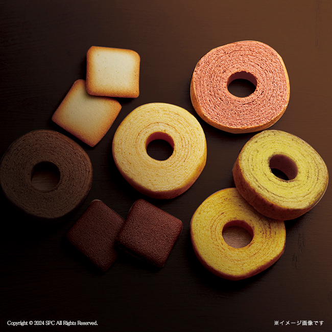 Tresore　Dolce　　フルーツカラーバウム＆ラングドシャ　No.36｜特選ギフト｜