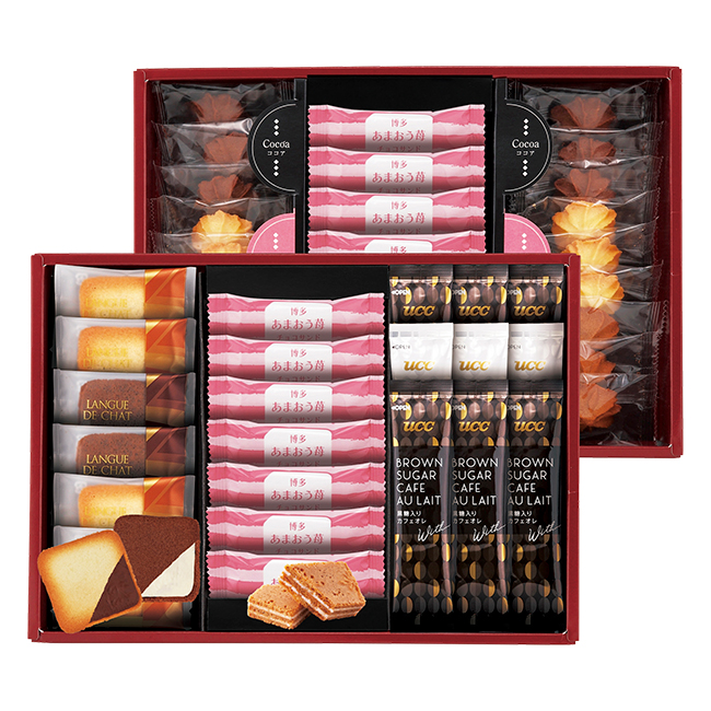 はかたあまおう苺チョコサンド・菓子詰合せ