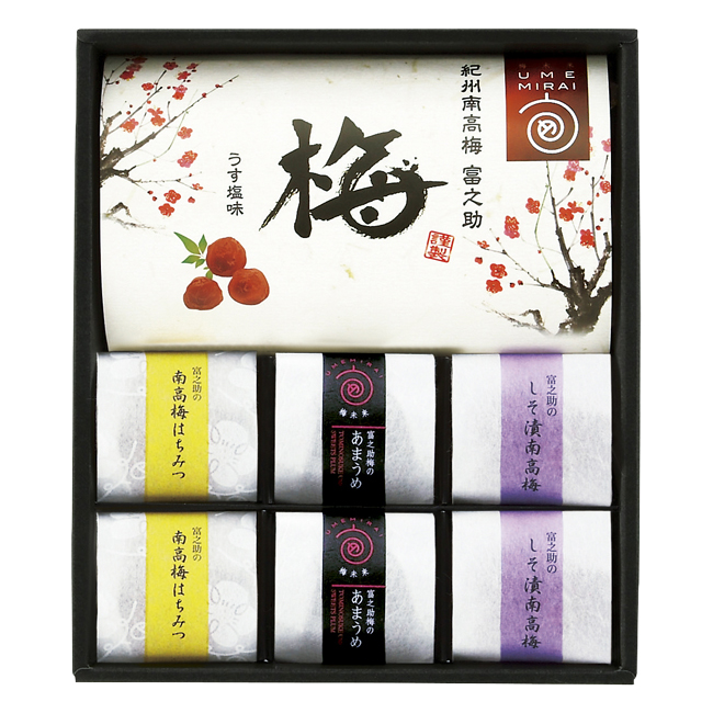 梅未来 紀州南高梅4種詰合せ No.30