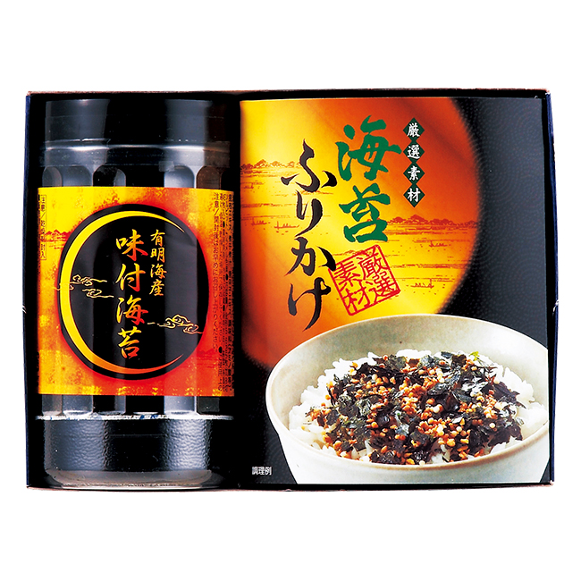 有明海産　味付海苔バラエティ　No.11 （返：2割）｜初盆・新盆のお返し 割引き商品