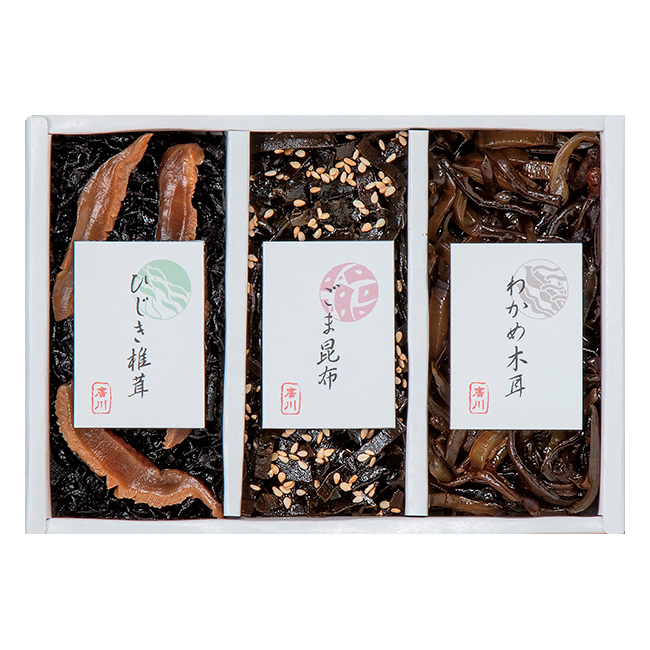 廣川昆布　御昆布　3品佃煮詰合せ（HB-10）　No.10 （返：2割）｜初盆・新盆推奨