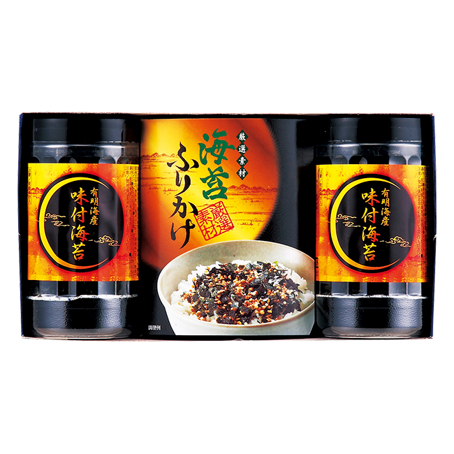 有明海産　味付海苔バラエティ　No.17 （返：2割）｜初盆・新盆のお返し 割引き商品