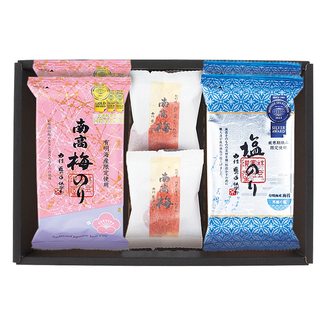 モンドセレクション　金賞銀賞　海苔セット　No.15 （返：2割）｜初盆・新盆のお返し 割引き商品