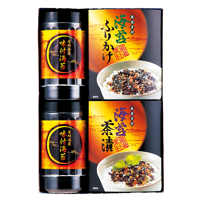 有明海産　味付海苔バラエティ　No.23 （返：2割）｜初盆・新盆のお返し 割引き商品