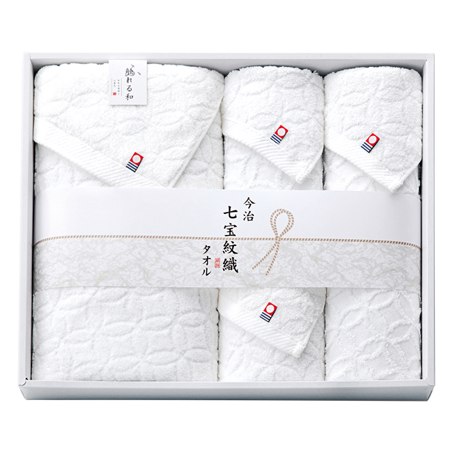【送料無料】 今治タオルブランド　七宝紋織　タオルセット　No.60