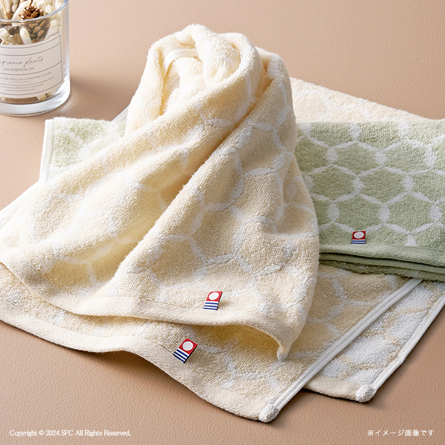 【送料無料】 le　cercle　フェイスタオル2P　No.24