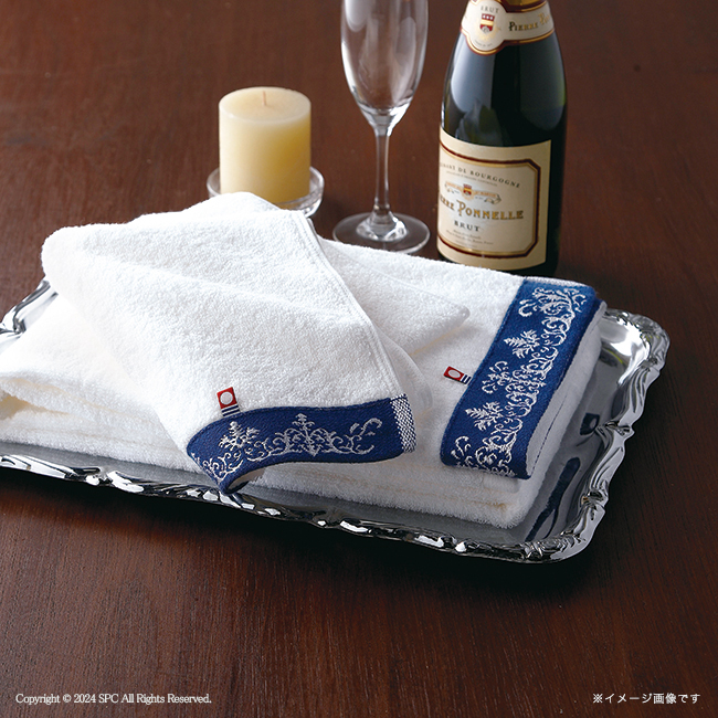 【送料無料】 今治　プレミアムホテル仕様　フェイスタオル2P　No.30