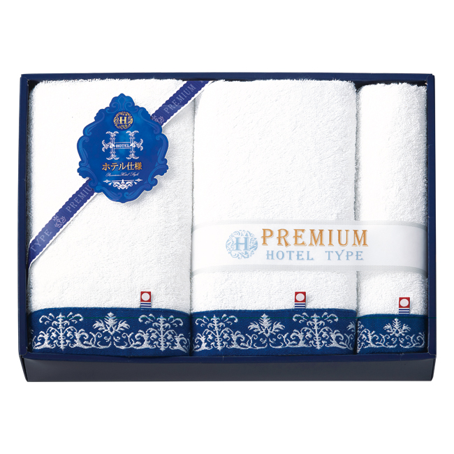 【送料無料】 今治　プレミアムホテル仕様　タオルセット　No.80