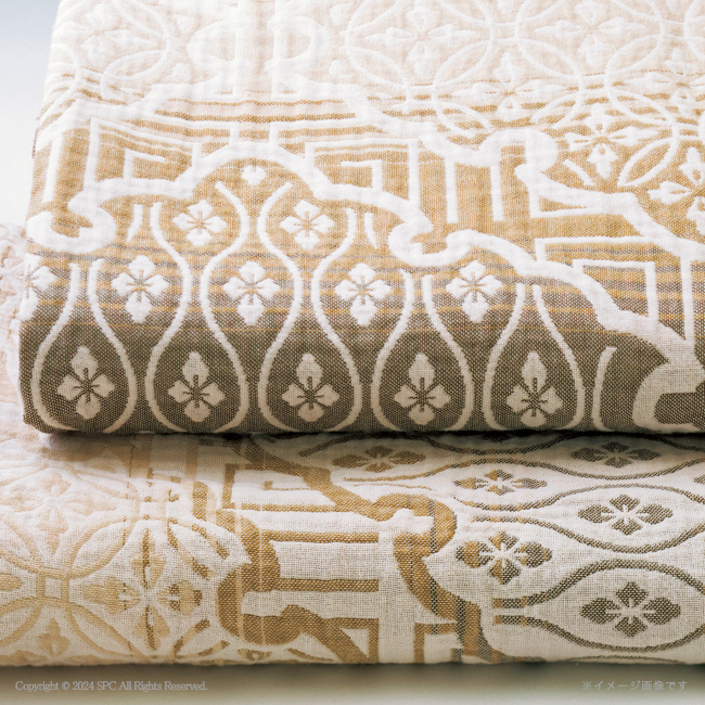 送料無料】 極選魔法の糸×オーガニック プレミアム四重織ガーゼ毛布 No