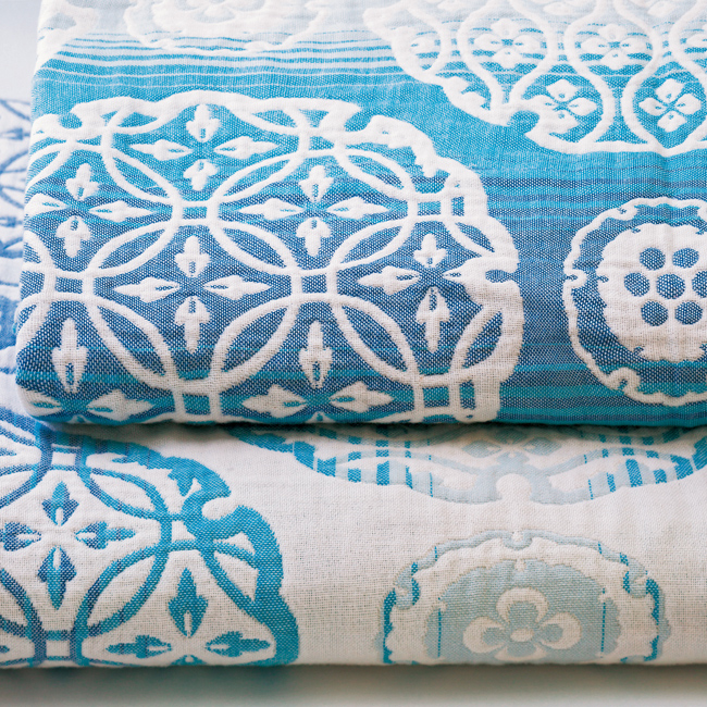 【送料無料】 極選魔法の糸×オーガニック　プレミアム五重織ガーゼ毛布2P　No.300