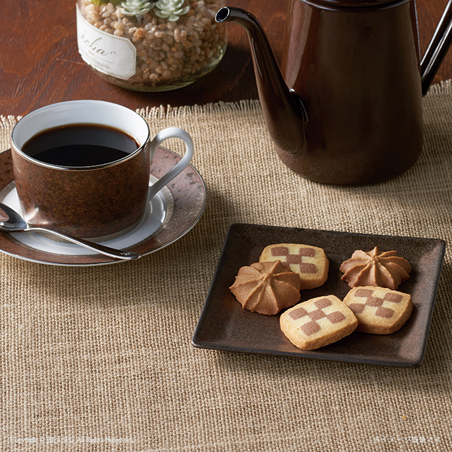 【送料無料】 堂島珈琲＆ふんわりブッセと焼菓子セット　No.30