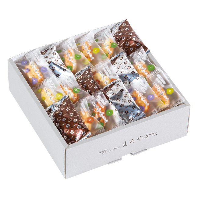 【送料無料】 天然水おかき　まろやかさん　No.20