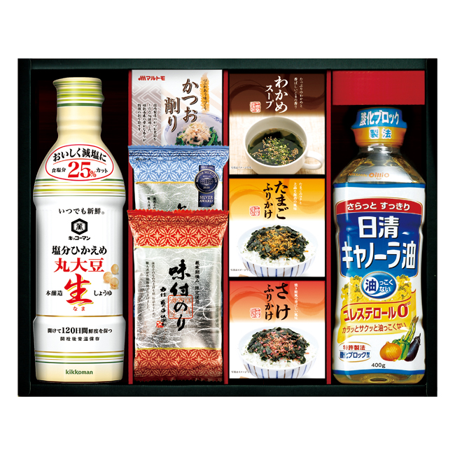 キッコーマン塩分ひかえめ生しょうゆ＆バラエティギフト　No.40