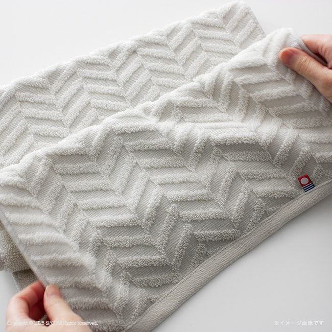 超無撚糸　今治　バスタオル半分時代　No.20　（ホワイト）　割引き商品