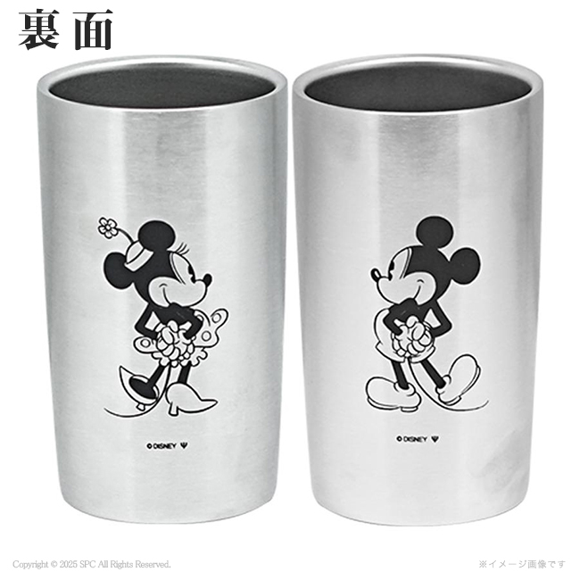 ディズニー WD ステンレス真空タンブラーセットS2（ミッキー＆ミニー