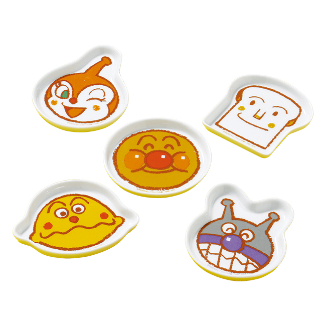 それいけ！アンパンマン　顔型小皿セット　No.25