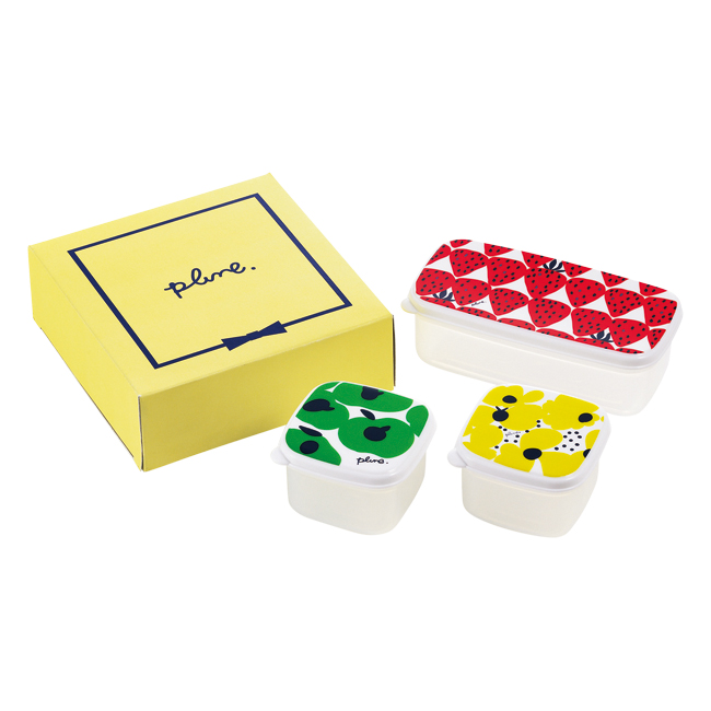 プルーン シール容器3Pセット No.7