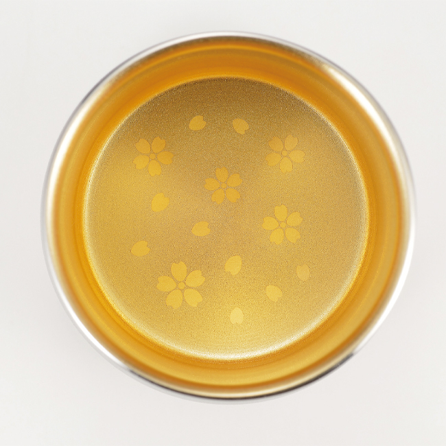 ファッションタンブラーさくら(内面金メッキ) 230ml No.50