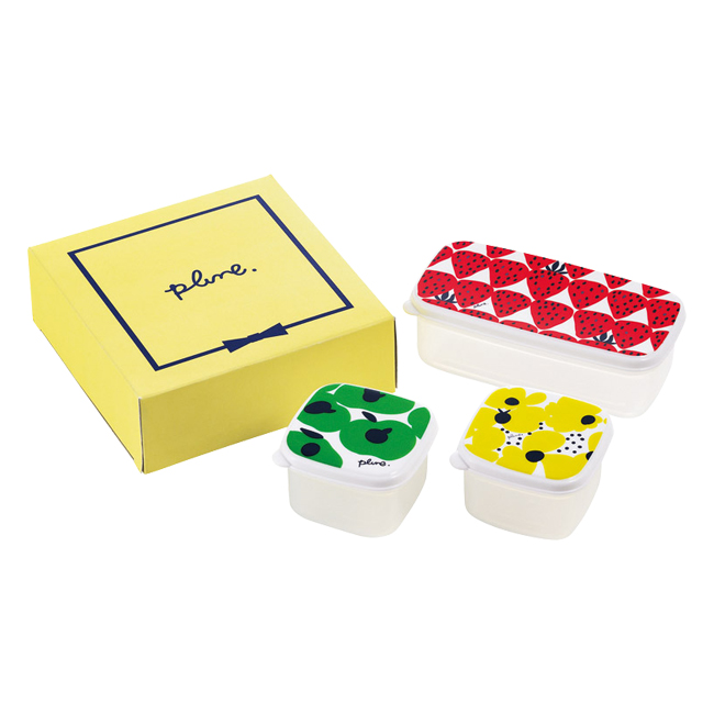 プルーン シール容器3Pセット No.7