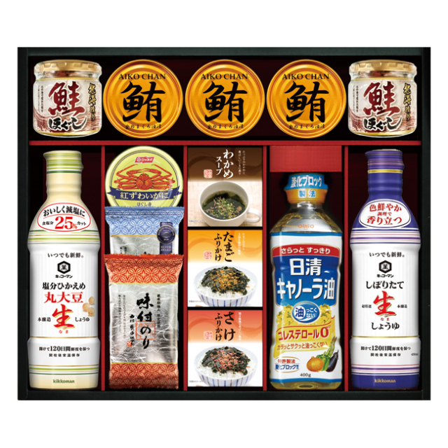 キッコーマン塩分ひかえめ生しょうゆ&バラエティギフト No.100