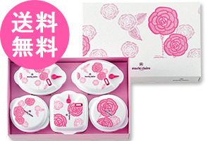 マリ・クレール　電子レンジ容器5pc