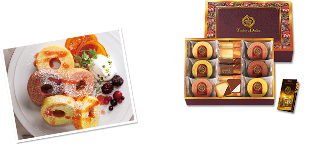 Tresore　Dolce　フルーツカラーバウム＆ラングドシャ