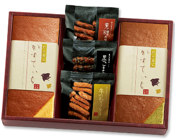 和菓匠菴　「ほまれ」和三盆糖入かすてぃら御詰合せ